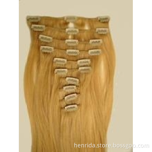 Clip on Hair Extension\Full Head Clip in Hair Extension\Virgin Hair\Wigs\Human Hair